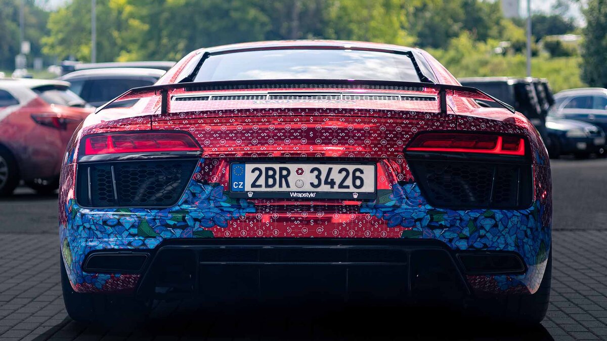 Audi R8 - Baby McDuck Party Wrap - img 5