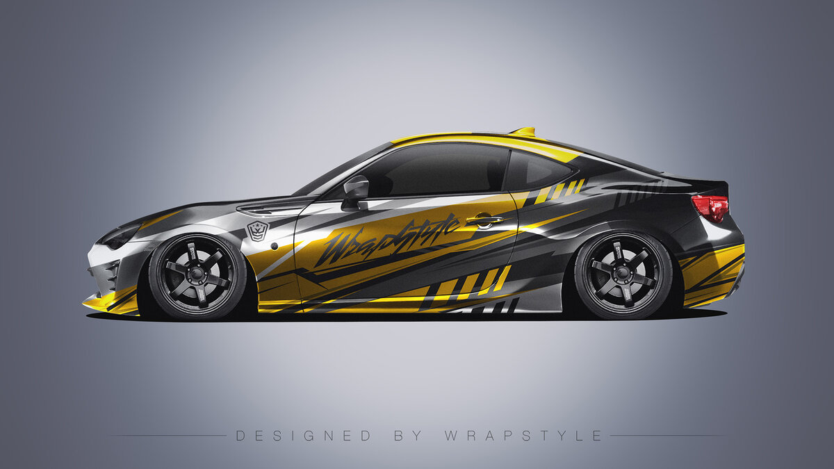 Subaru BRZ Coupe - Wrapstyle Design - cover