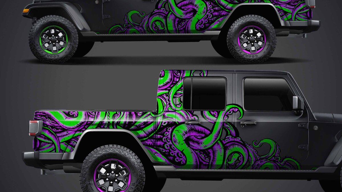 Jeep Gladiator - Octopus Design - img 1