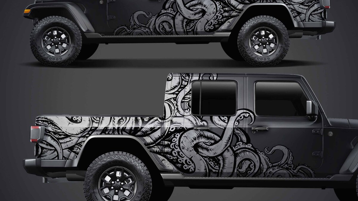 Jeep Gladiator - Octopus Design - img 2