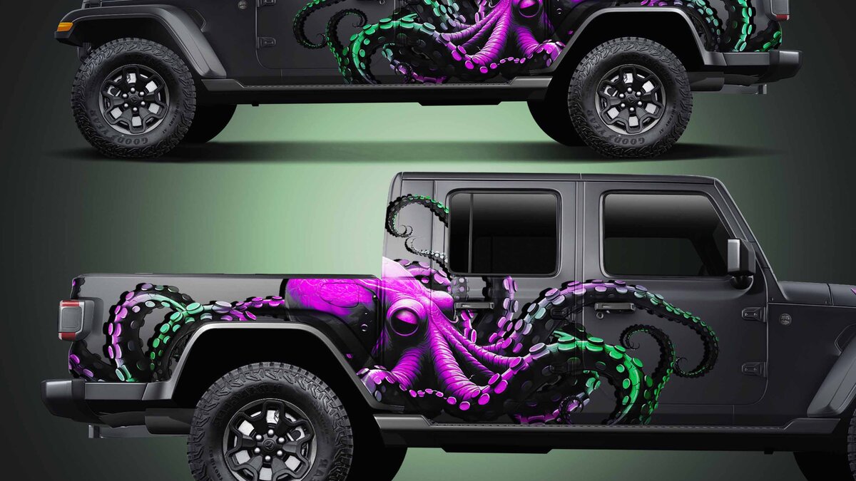 Jeep Gladiator - Octopus Design - img 3