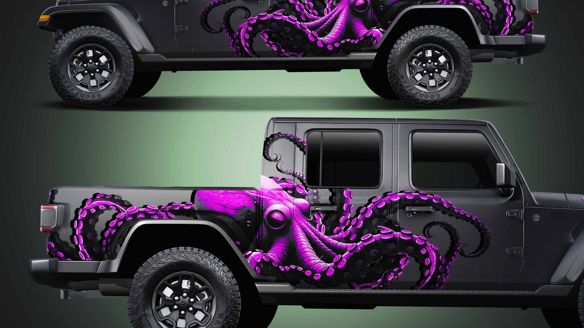 Jeep Gladiator - Octopus Design - img 4