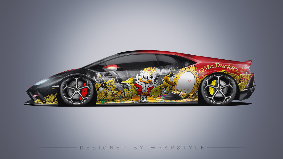 Lamborghini Huracan Evo - King McDuck Design - cover