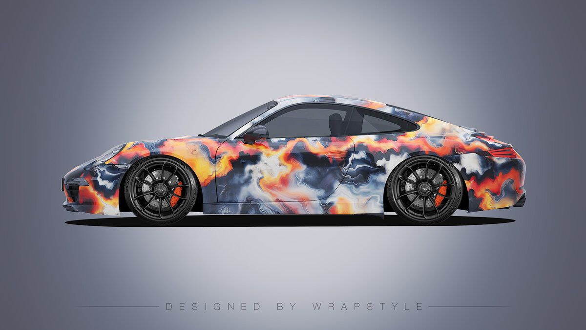 Porsche 911 Carrera - Eruption Flow Design - cover