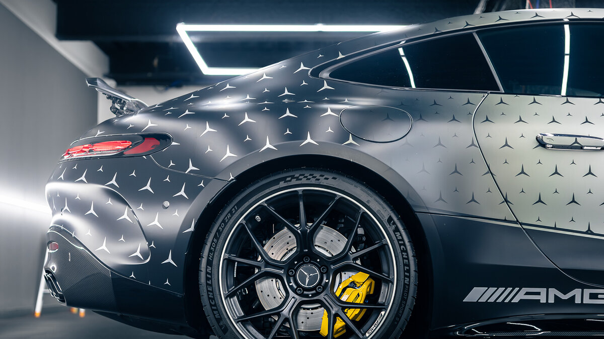 Mercedes-Benz AMG GT - Mercedes Gradient Wrap - img 1