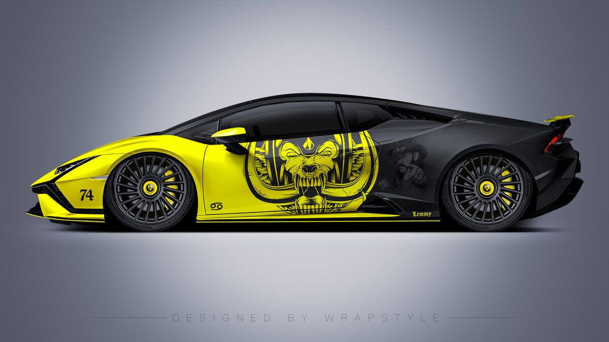 Lamborghini Huracan Technica - Motörhead Design - cover