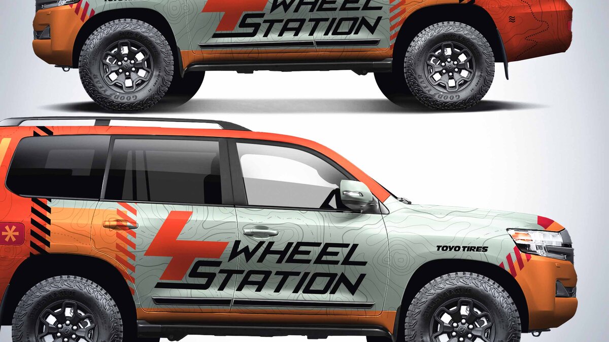 Toyota Landcruiser - 4 Wheel Station Design - img 1