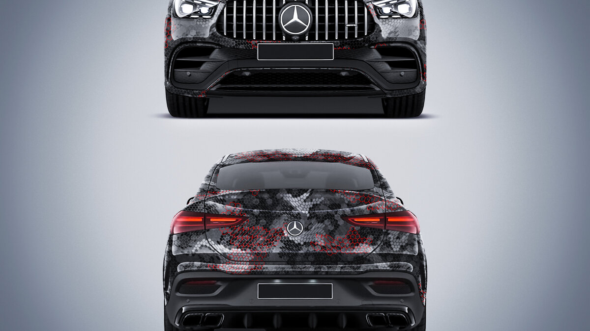 Mercedes GLE AMG 63 - Snake Skin Design - img 2