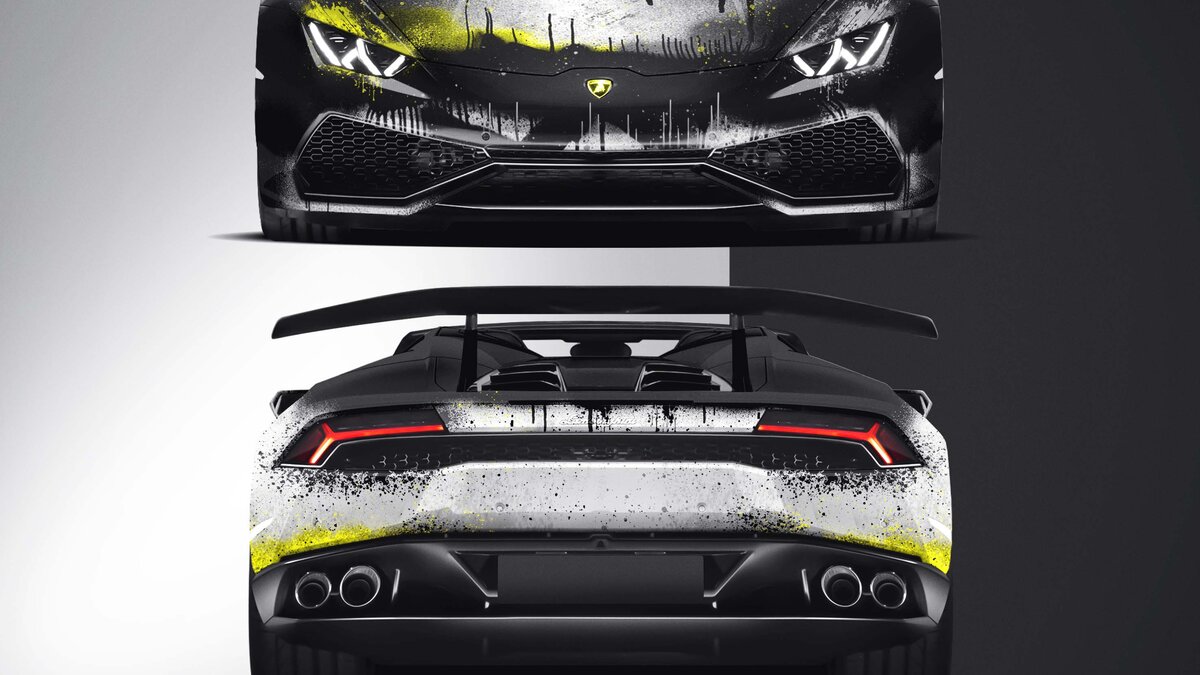 Lamborghini Huracan Evo Spyder - Street Art Design - img 2