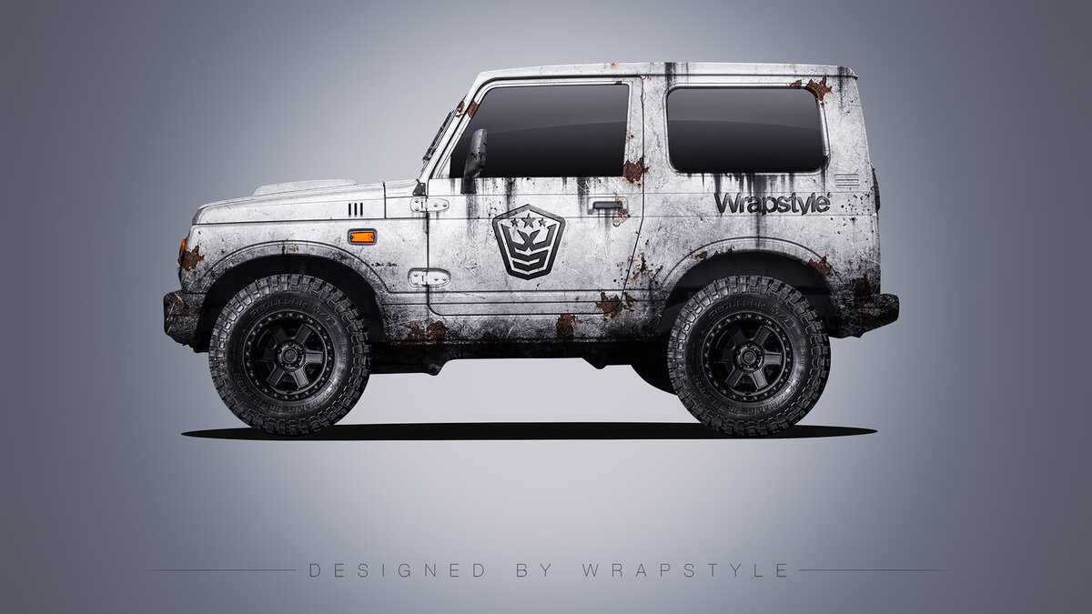 Suzuki Jimny - Rusty Wrapstyle Design - cover