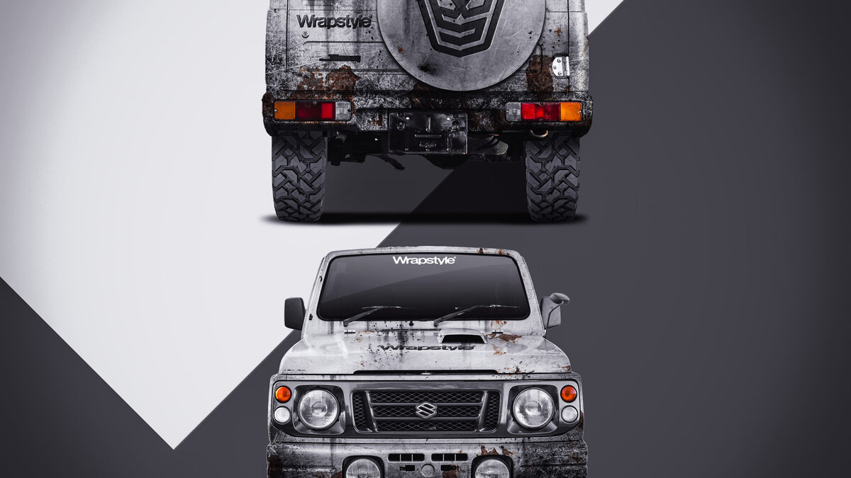 Suzuki Jimny - Rusty Wrapstyle Design - img 3