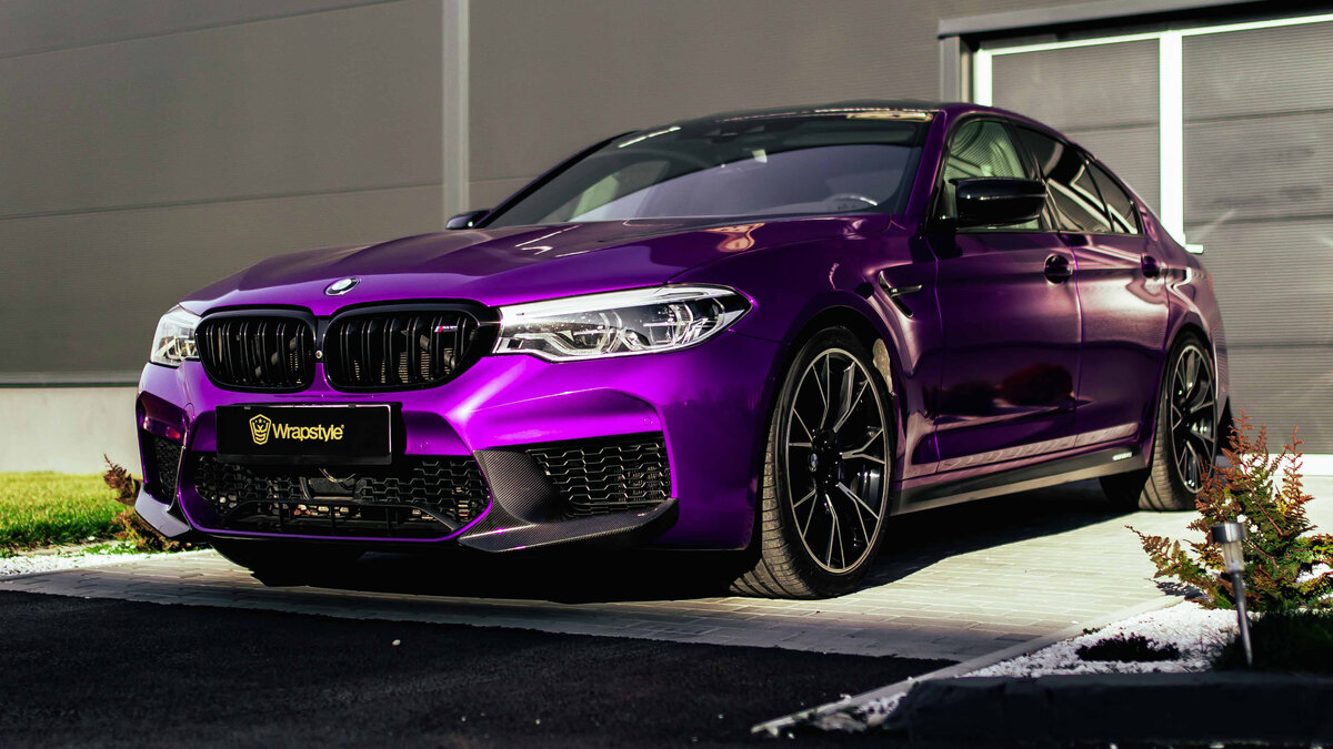 BMW M5 - Imperial Orchid Wrap - cover