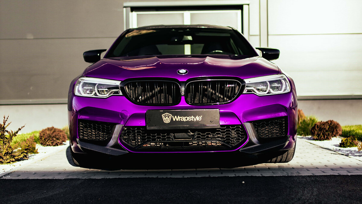 BMW M5 - Imperial Orchid Wrap - img 1