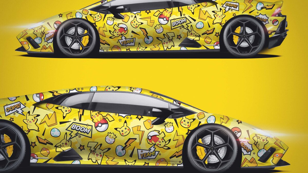 Lamborghini Huracan Evo - Pikachu Design - img 1