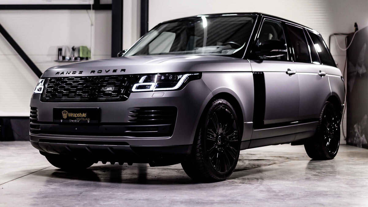 Range Rover Vogue - Grey Matt Wrap - cover