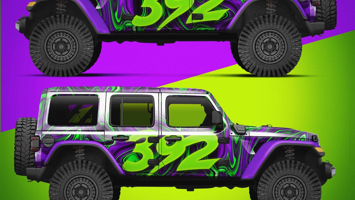 Jeep Wrangler - Oil Slick Design - img 2