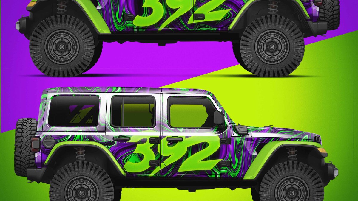 Jeep Wrangler - Oil Slick Design - img 3