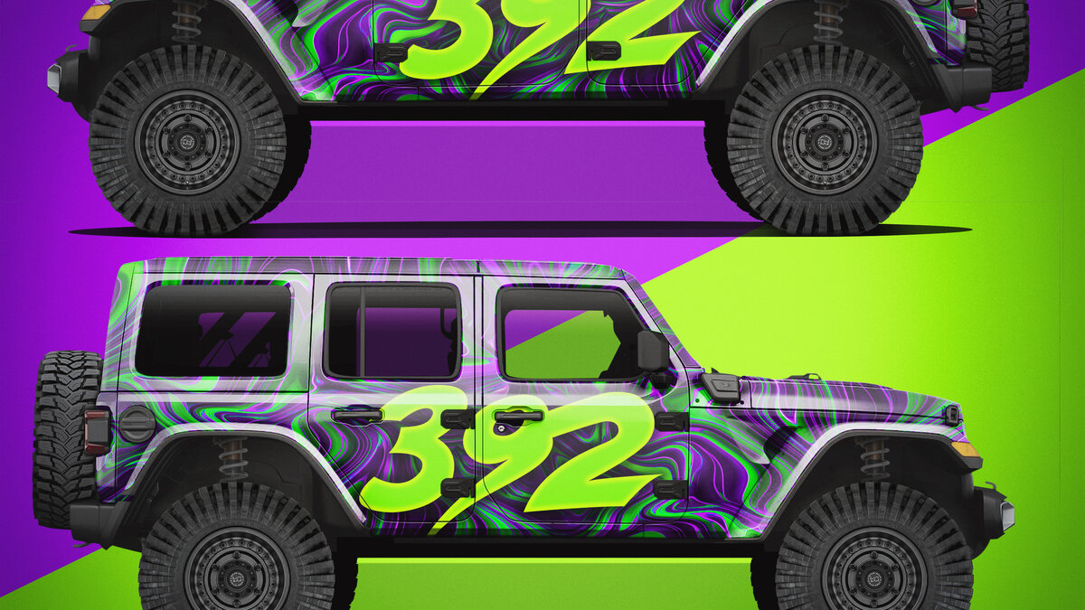 Jeep Wrangler - Oil Slick Design - img 5