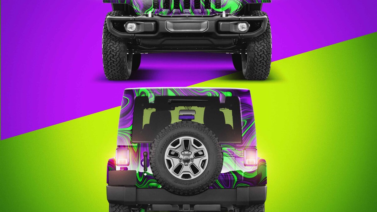 Jeep Wrangler - Oil Slick Design - img 6