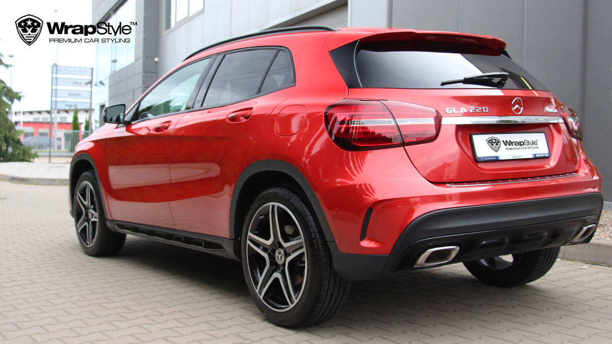 Mercedes GLA - Fire Red wrap - img 1