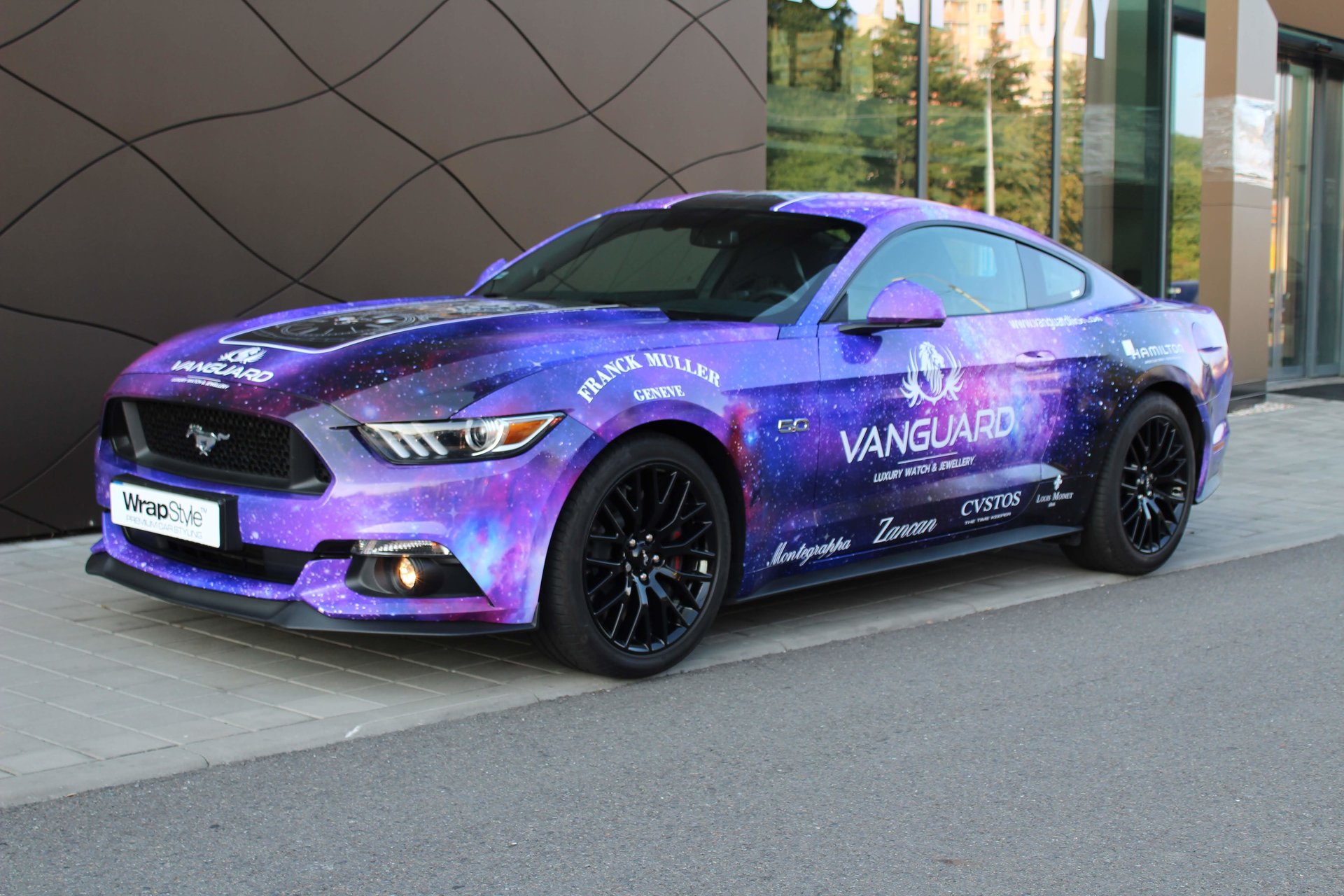 Ford Mustang Galaxy Design Wrapstyle