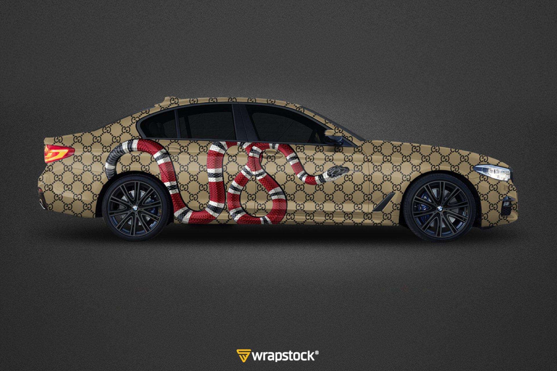 BMW 540i - Gucci Design | WrapStyle