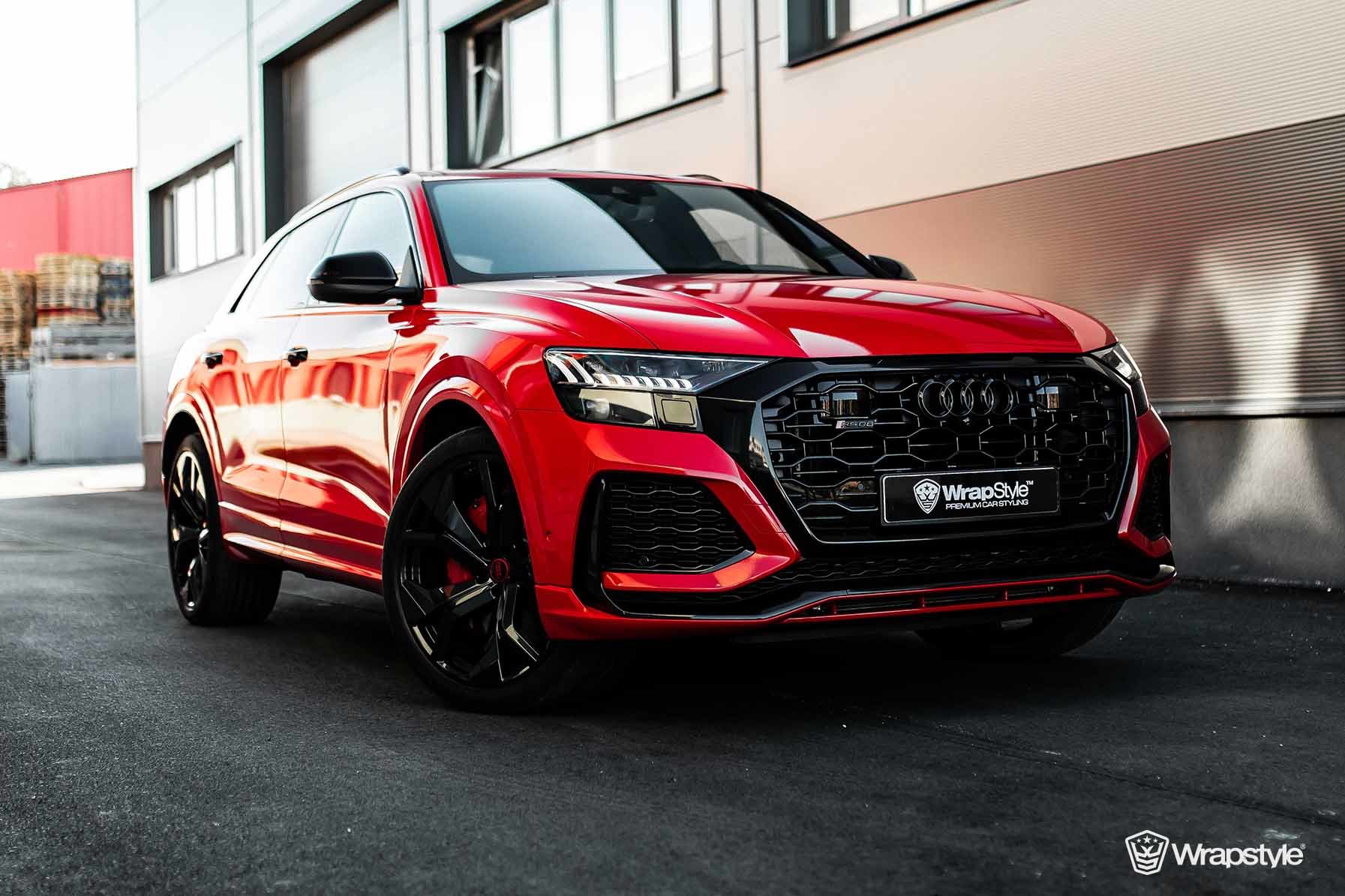Audi RS Q8 - Blood Red Wrap