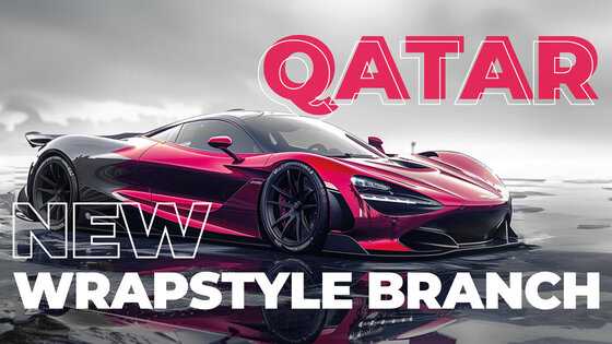 Premium Car Wrapping Services and WrapStyle Quality Return to Qatar!