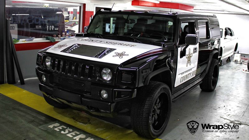 Hummer H2 - Counter Sheriff design