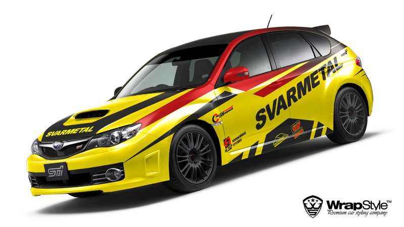 Subaru STI - Rallye design