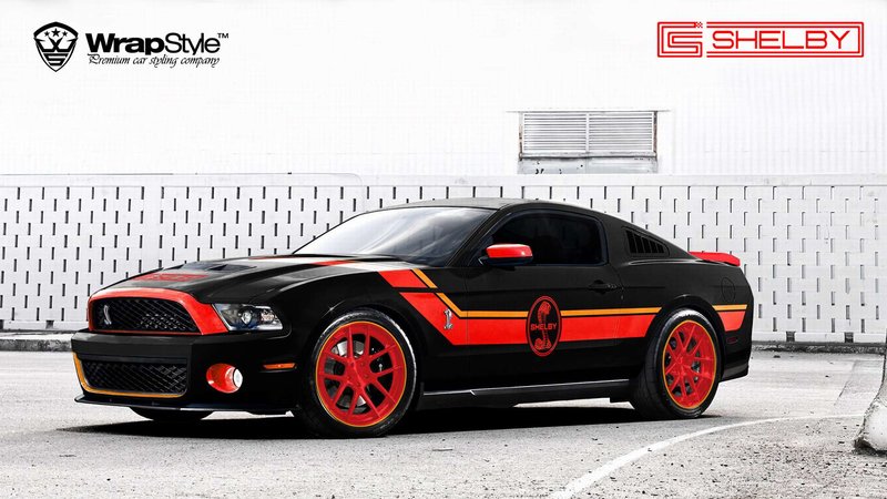 Ford Mustang Shelby - Stripe design