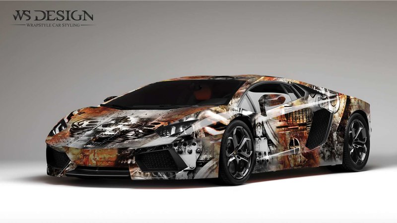 Lamborghini Aventador - Rusty design