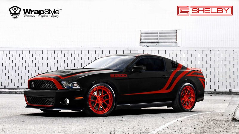 Ford Mustang Shelby - Stripe design