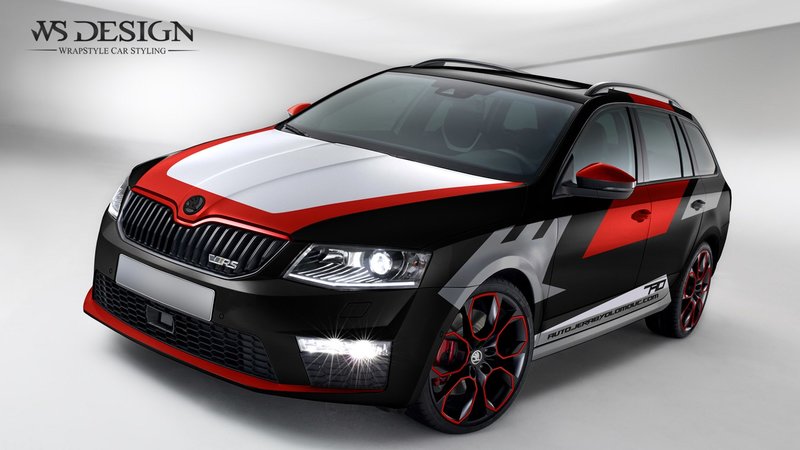 Škoda Octavia RS Combi II - Fragments design