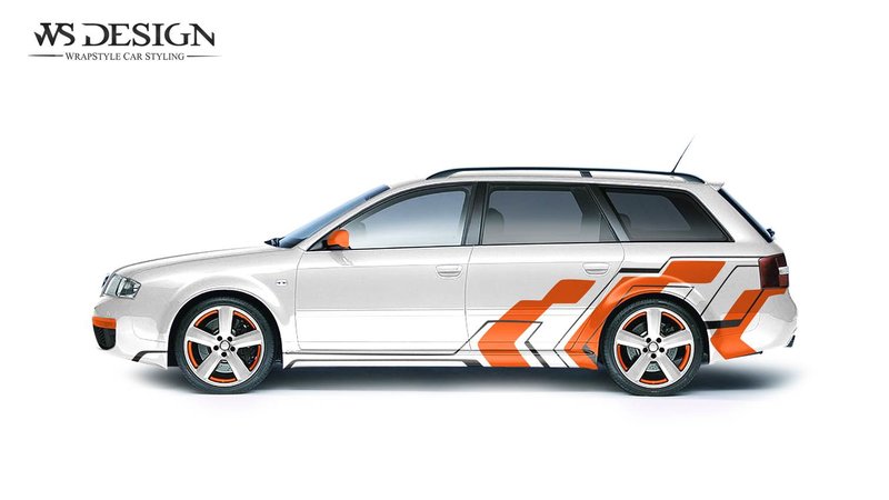 Audi S6 Avant - Shapes design