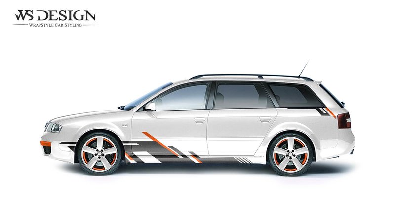 Audi S6 Avant - Shapes design