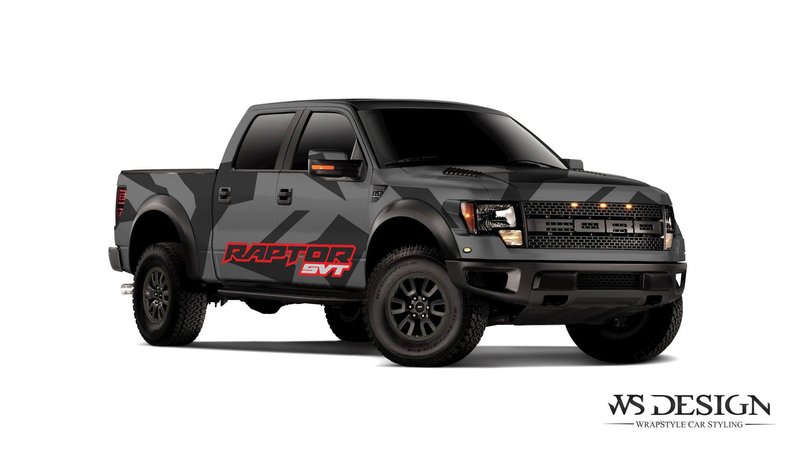 Ford Raptor - Shapes design