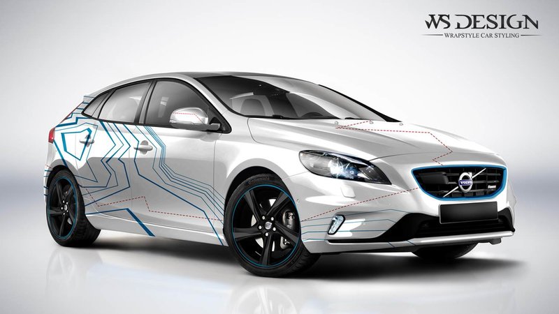 Volvo V40 - Contour Line design