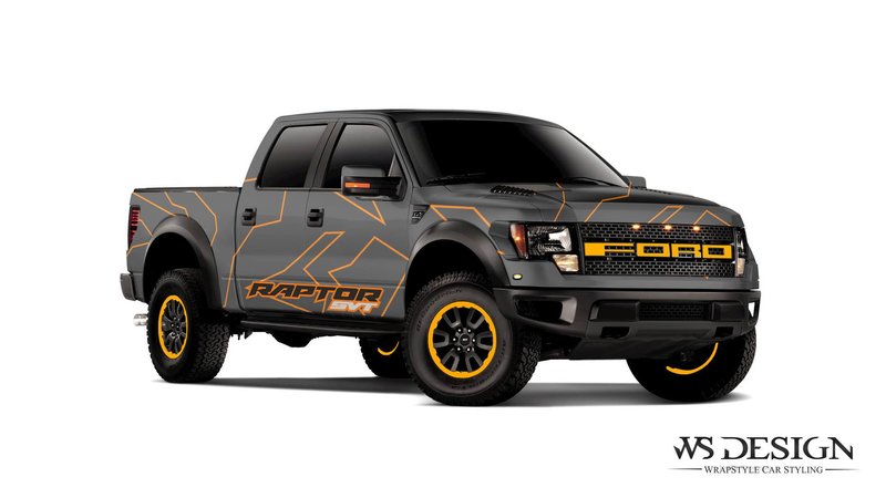 Ford Raptor - Shapes design