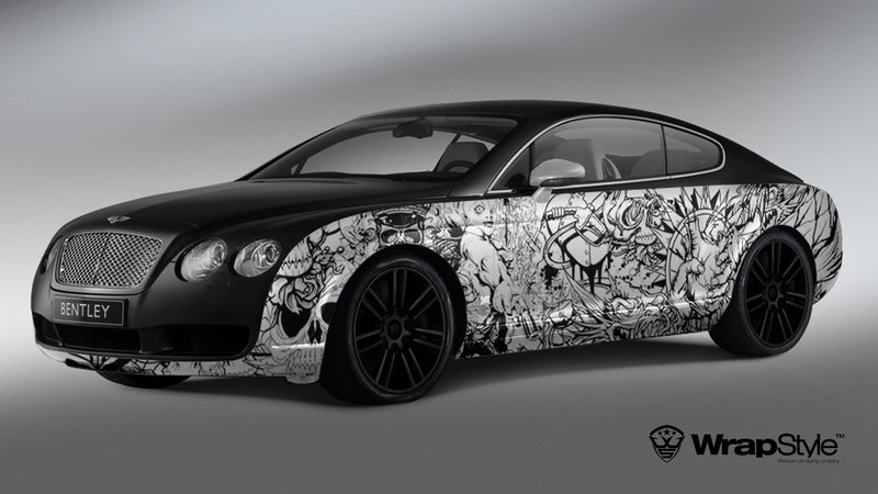 Bentley Continental - Sketch design