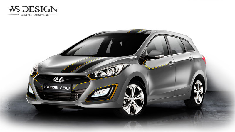 Hyundai i30 - Stripes design