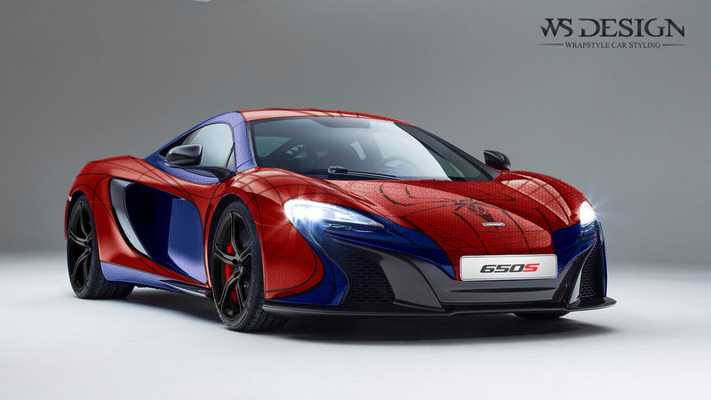 McLaren 650 - Spider Man design