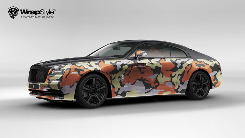 Rolls-Royce Wraith - Camo design