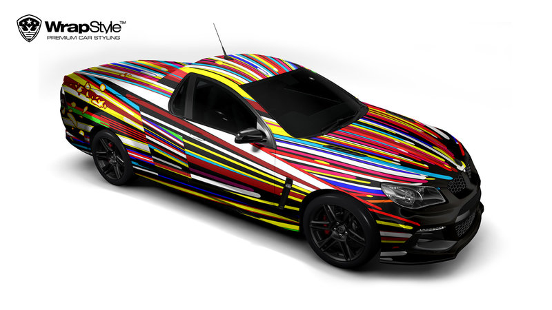 HSV Maloo - Colorful Stripes design