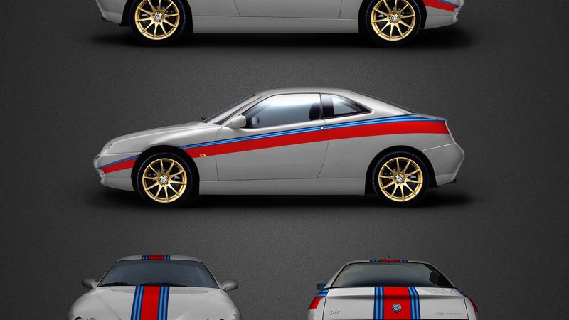 Alfa Romeo GTV - Martini stripes