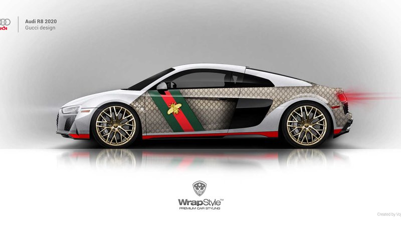 Audi R8 - Gucci design