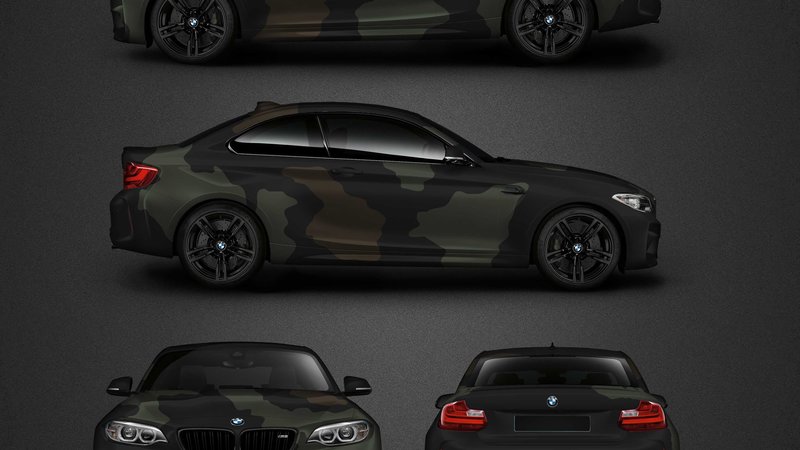 BMW M2 - Camouflage design