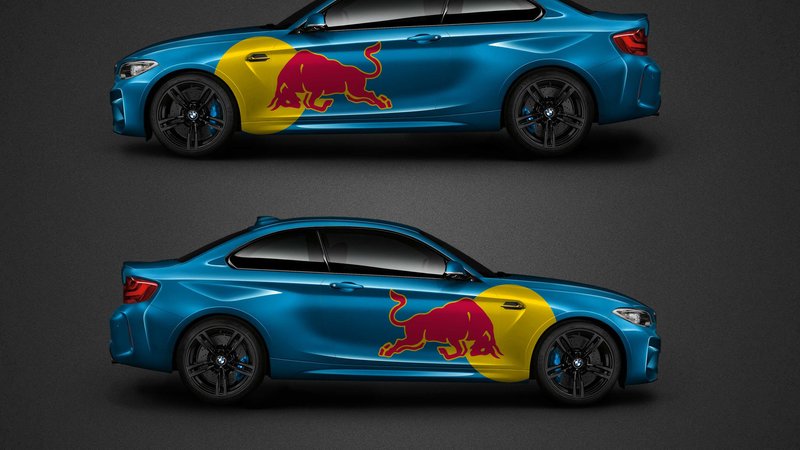 BMW M2 - Redbull design