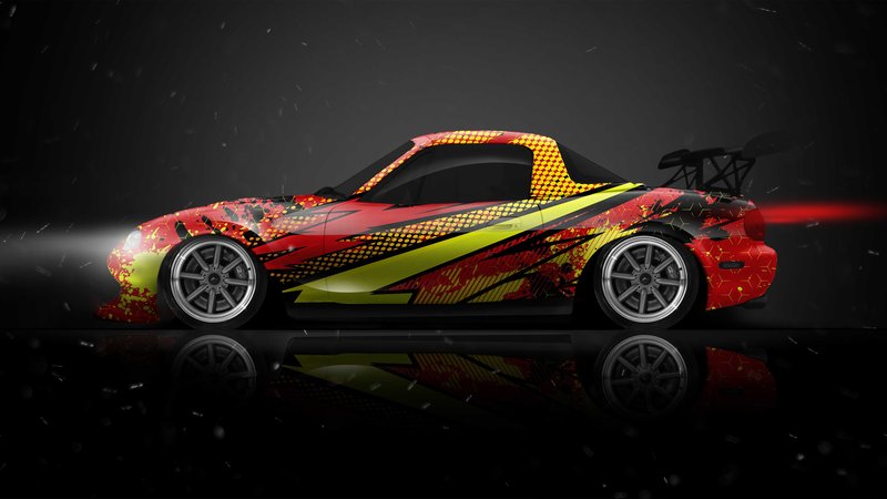 Mazda MX5 - Fireball design