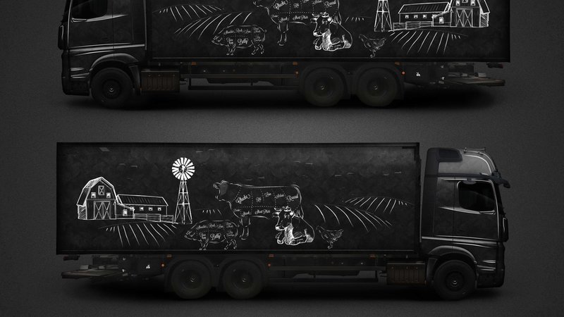 Mercedes Actros - Farm design